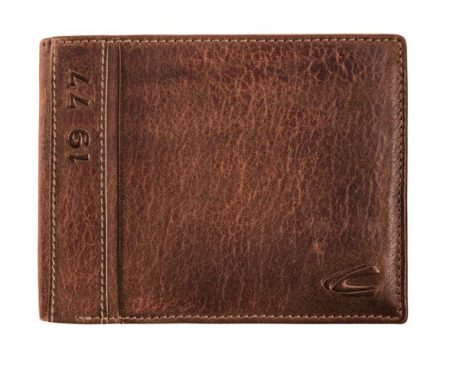 CAMEL WALLET SIDE MELBOURNE BROWN 247-703-29