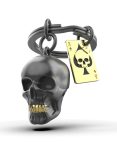 keyring-black-skull-playing-card-black-shiny-gold-teeth-card-ballet-metalmorphose-mtm137-1